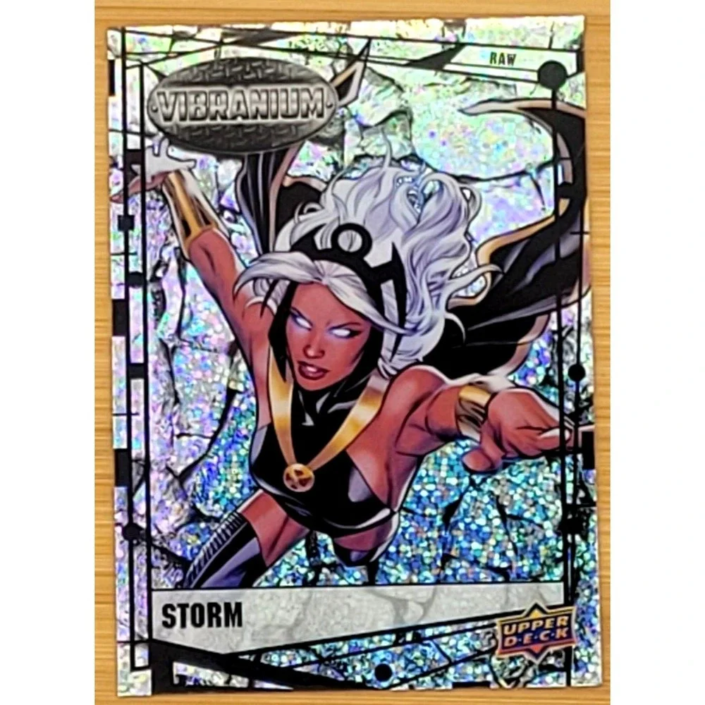 2015 MARVEL VIBRANIUM STORM RAW INSERT UPPER DECK MCU